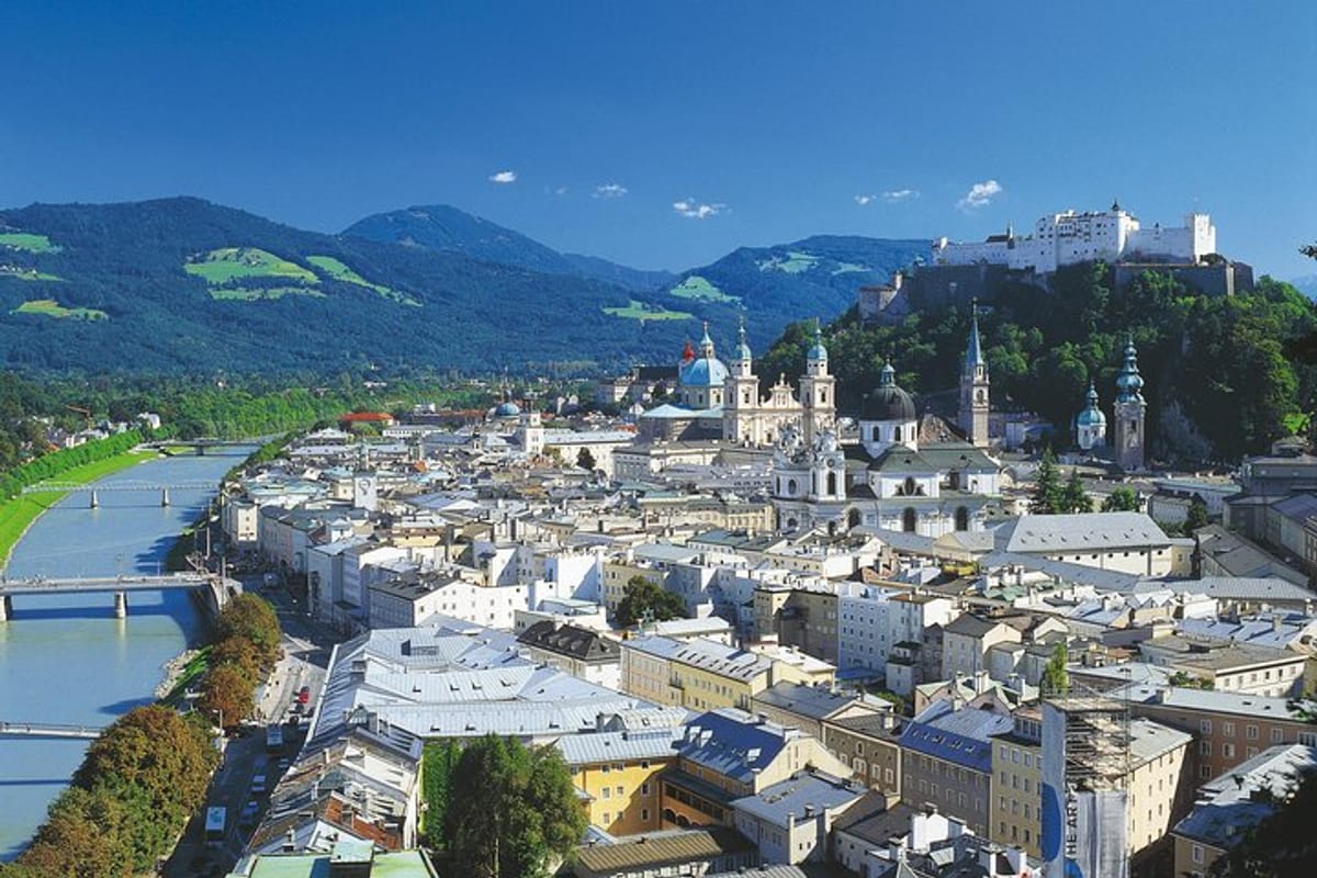 City center of Salzburg