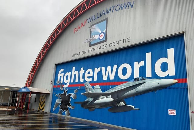 The Fighter World main hangar