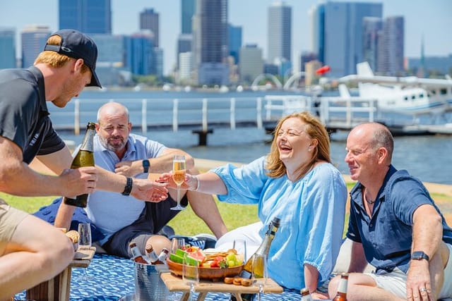 Delicious food and beverage package on the South Perth Foreshore