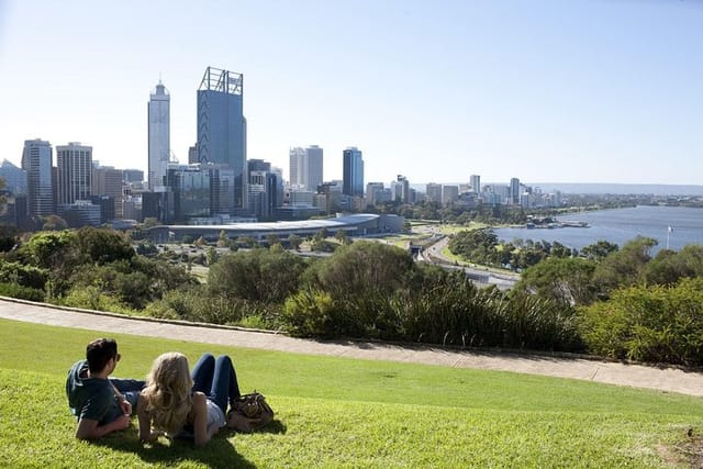 Take in the view of the city from the stunning King's Park and stroll through the Botanical Gardens
