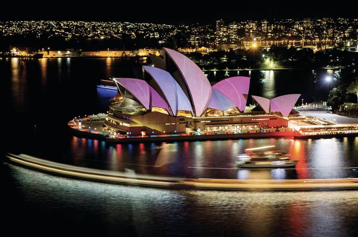VIVID] Experience the Vivid Sydney Festival on a Harbour Cruise in Sydney |  Pelago