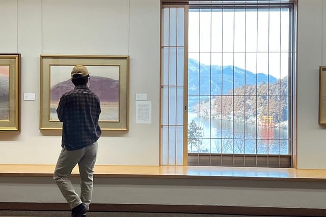The view from Narukawa Art Museum