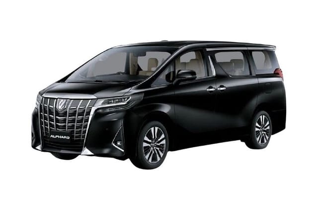 Toyota Alphard (max 7 pax without luggages)