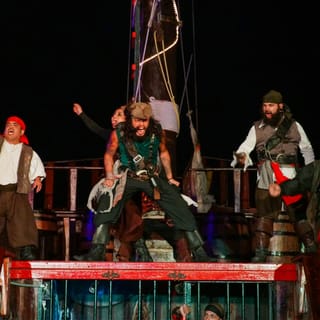 Dinner-Show-Party on a Pirate Ship from Cancun! (Open bar included