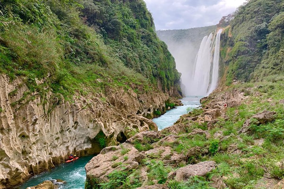Biggest waterfall in San Luis Potos