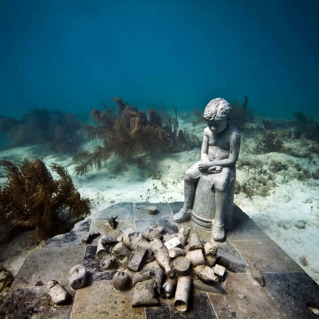 Cancun Glass-Bottom Boat—Underwater Museum and Punta Nizuc 2024 - Viator