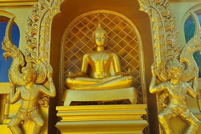 Buddhism is central to the lives of many Thais
