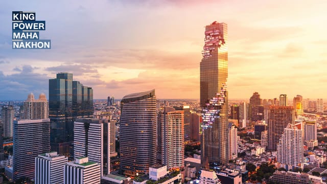 King Power Mahanakhon Skywalk Glass Tray Experience | Bangkok | Thailand | Pelago