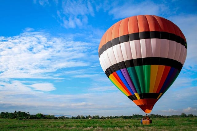 Hot Air Balloon flight with Spa